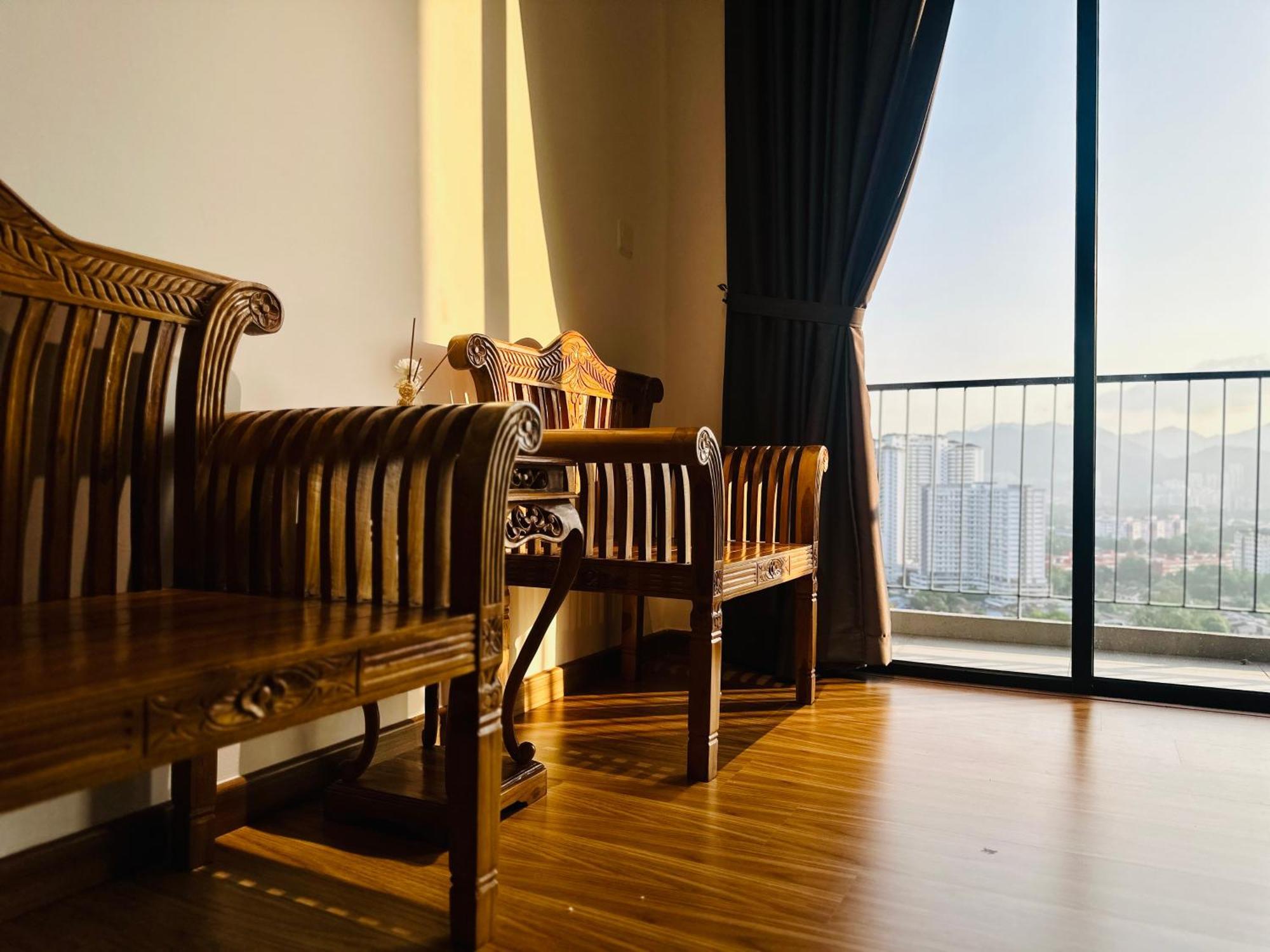 2Br Luxury Rooftop Swimming Pook Homestay@Georgetown@10Pax - 无敌美景两房民宿 Dış mekan fotoğraf